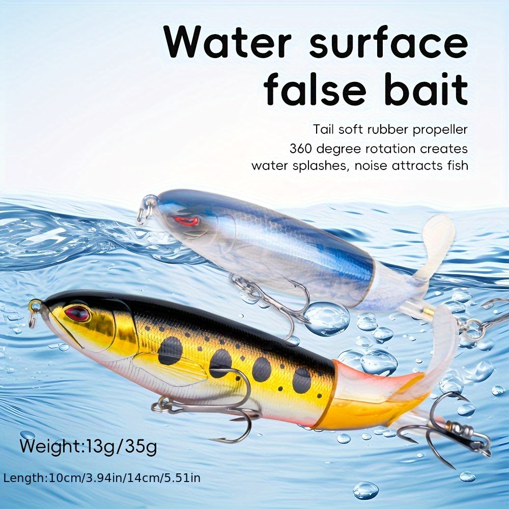 Pencil Lure Kit 20 Pcs Bass Topwater Floating Fishing Lures