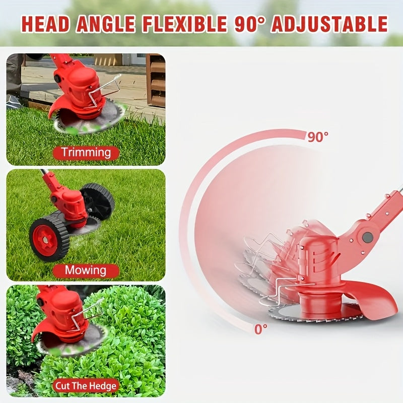 Cordless Electric Lawn Mower for Effortless Yard Maintenance