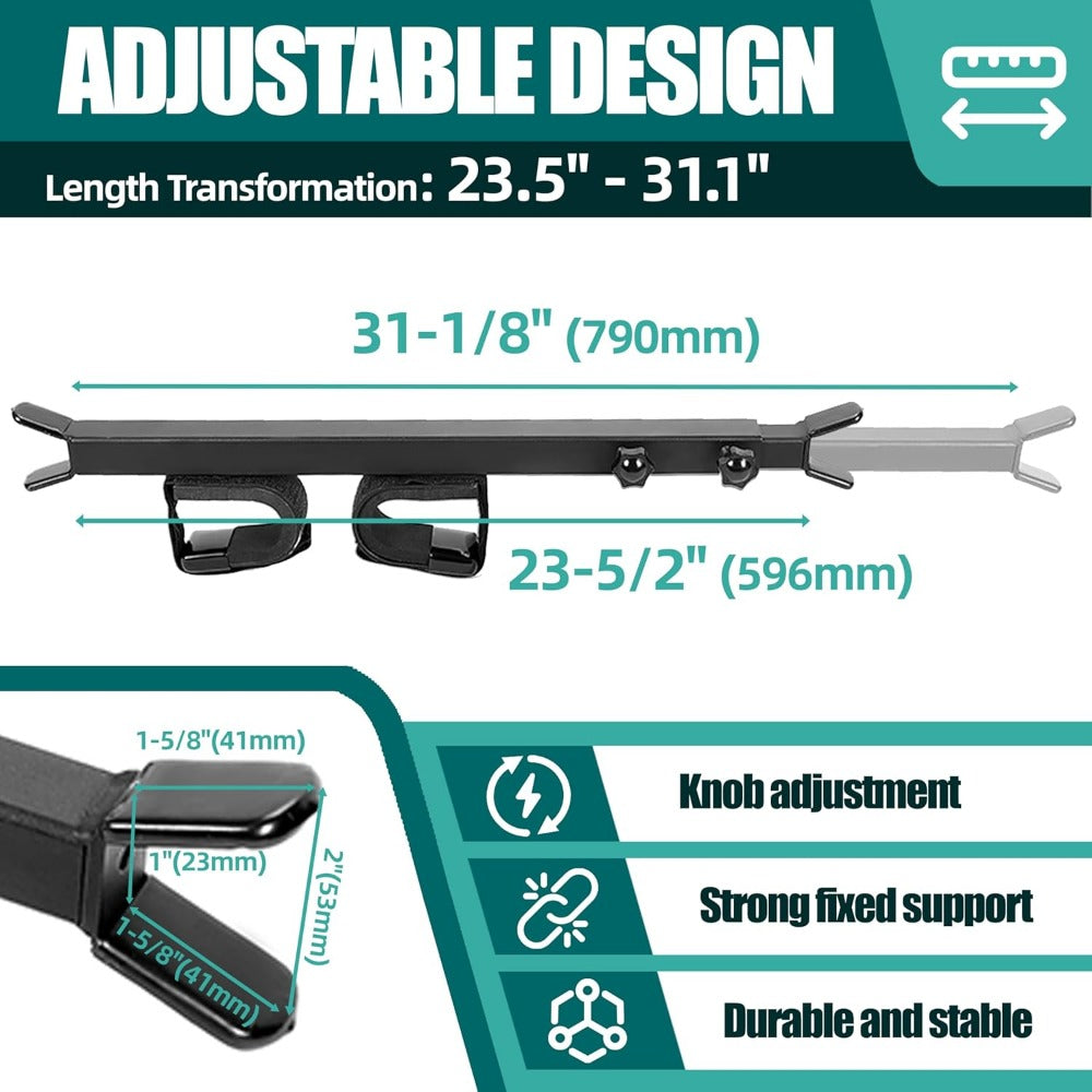 Adjustable UTV Gun Rack for Polaris and Kawasaki Models - Parry's Picks