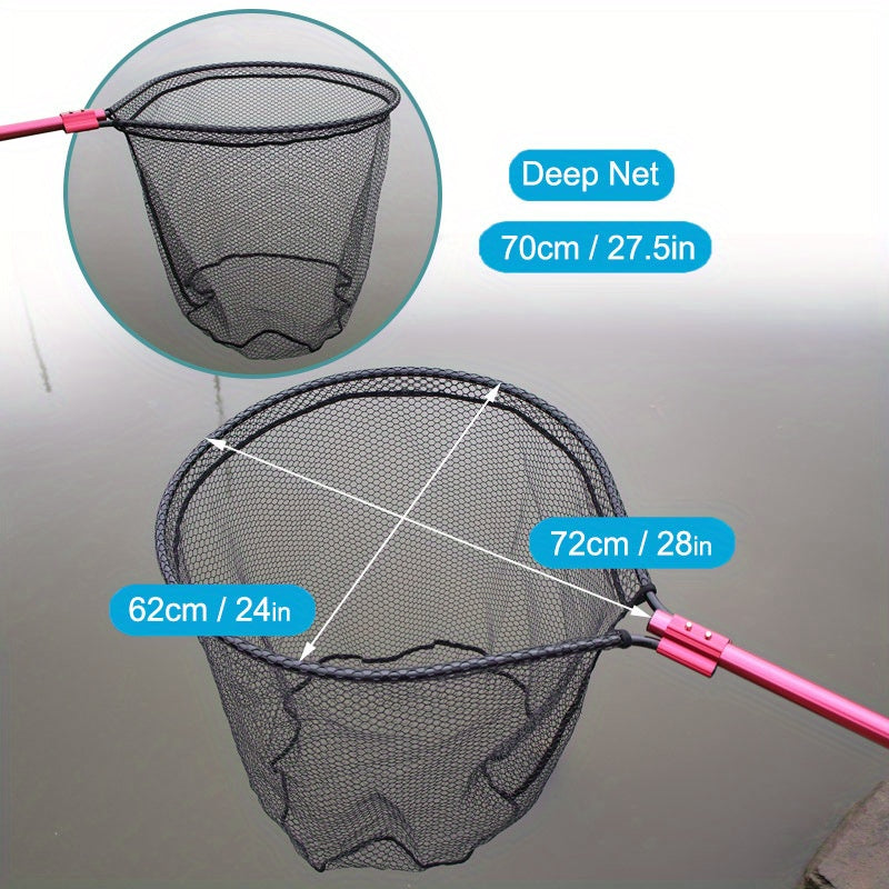Large Telescopic Fishing Net with Handle for Easy Catching - Parry's Picks