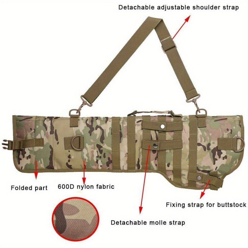 Tactical Shotgun Scabbard Bag with Sling MOLLE Case