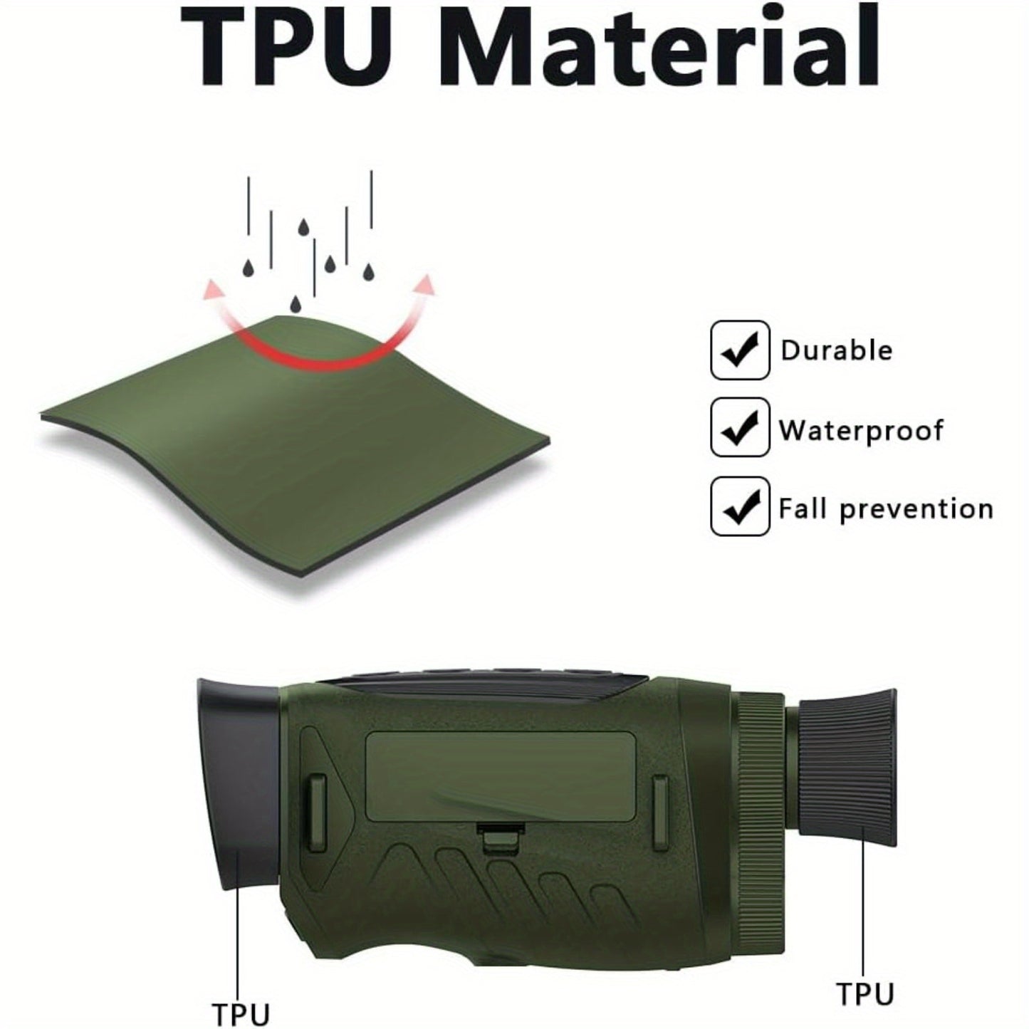 Merxeng Night Vision Binoculars With 8X Zoom For Outdoors