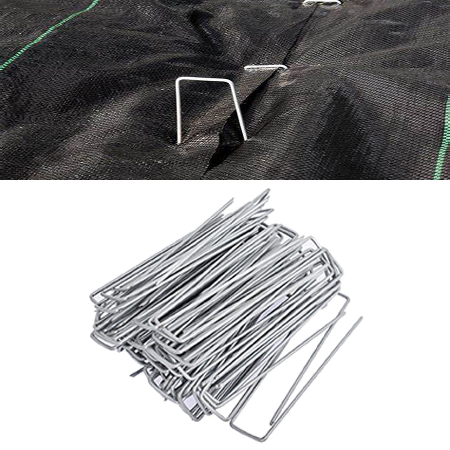 Galvanized Garden Staples for Securing Landscape Fabric and Covers - Parry's Picks