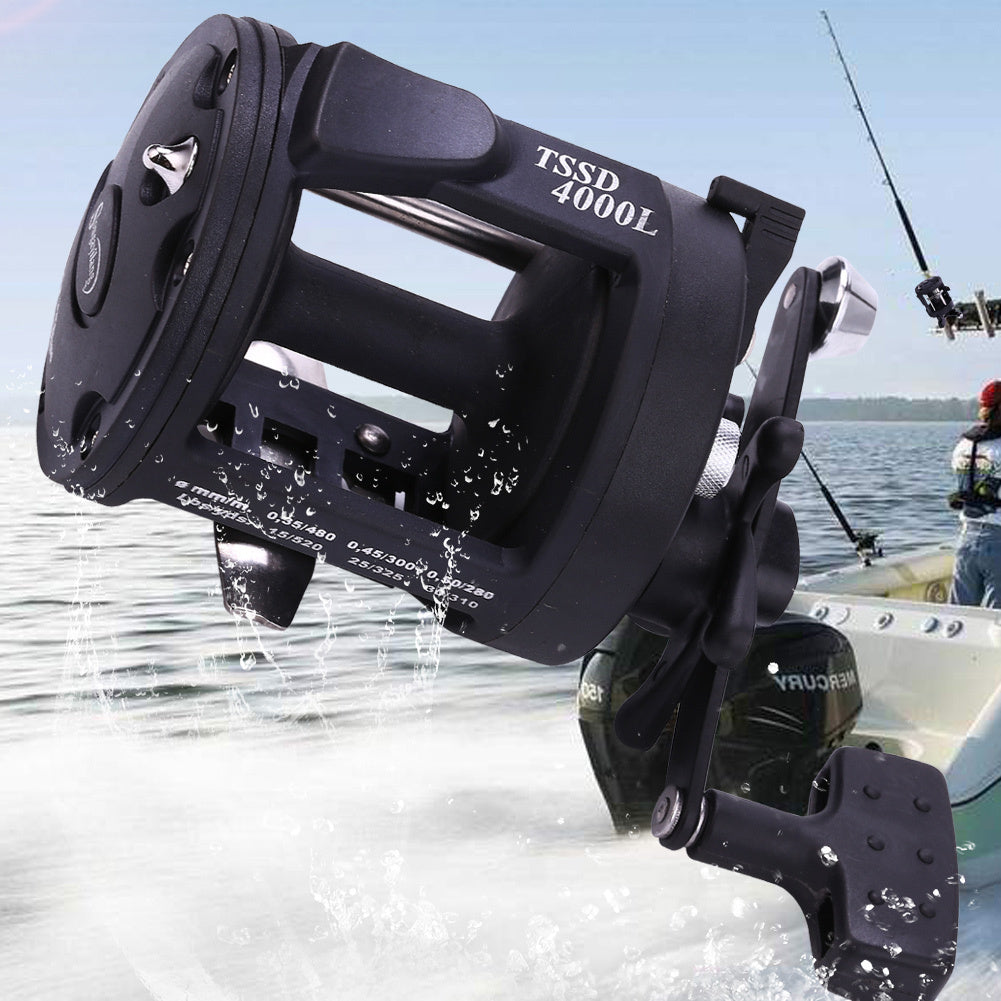 Ambidextrous Baitcasting Reel for Trolling and Drum Fishing - Parry's Picks