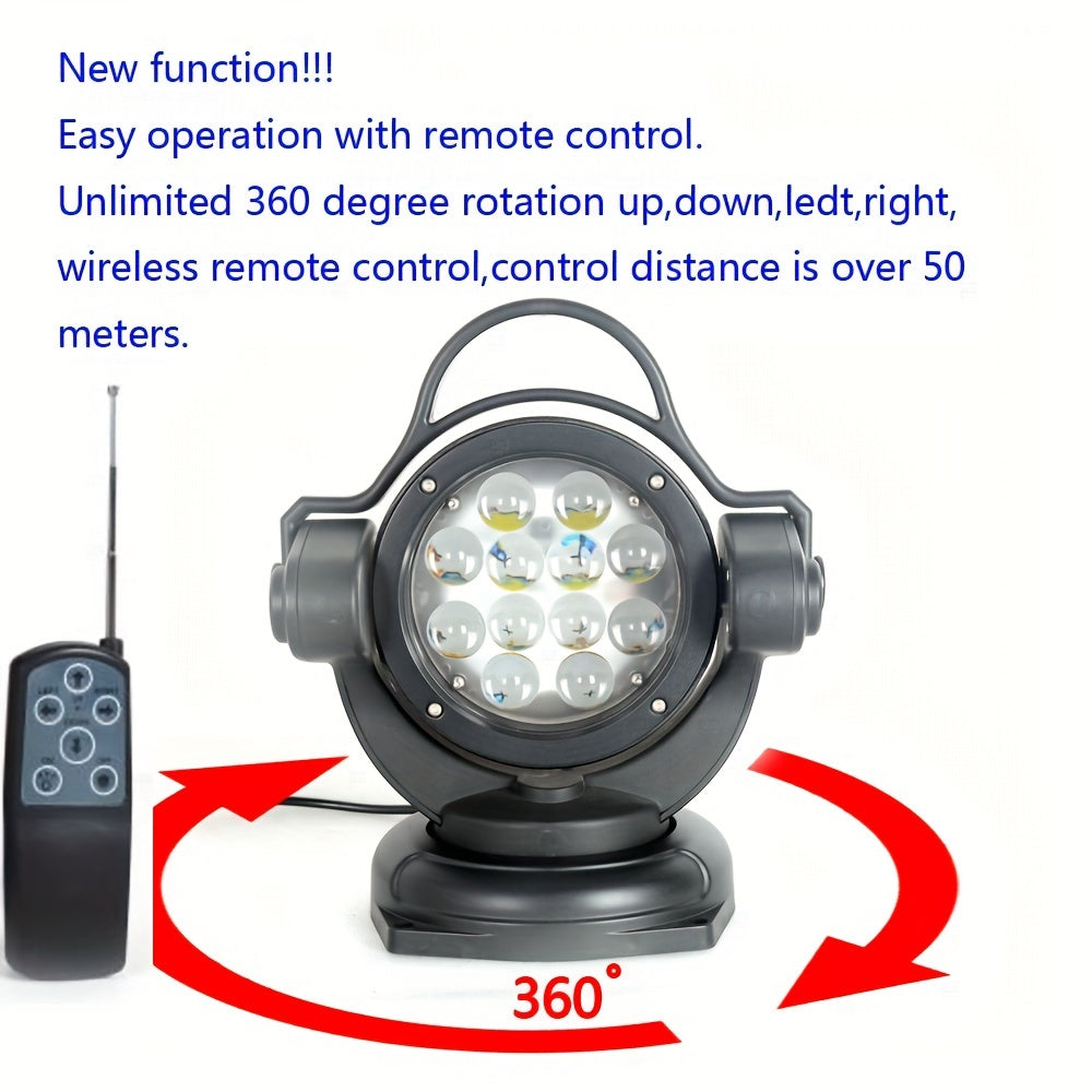 LED Search Light with 360 Degree Rotating Magnetic Base - Parry's Picks