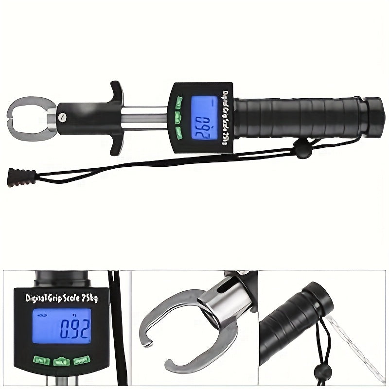 Portable Stainless Steel Fishing Scale with Tape Measure - Parry's Picks