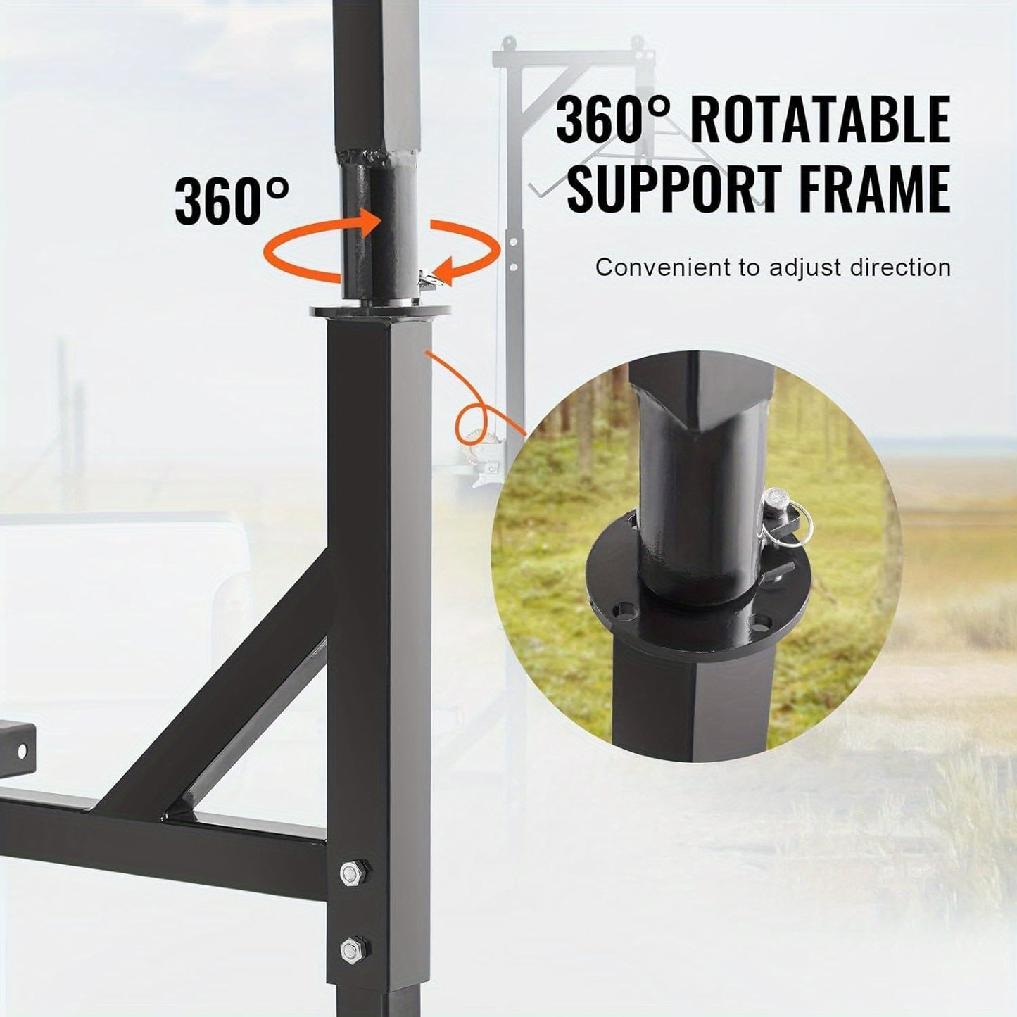 Easter Hitch Mounted Deer Hoist for Outdoor Lifting Solutions