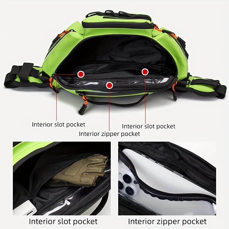 Fishing Waist Pack Crossbody Bag Hands Free Outdoor Gear