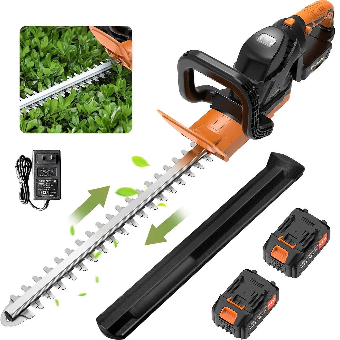 Cordless Hedge Trimmer with Powerful Motor and Long Reach - Parry's Picks