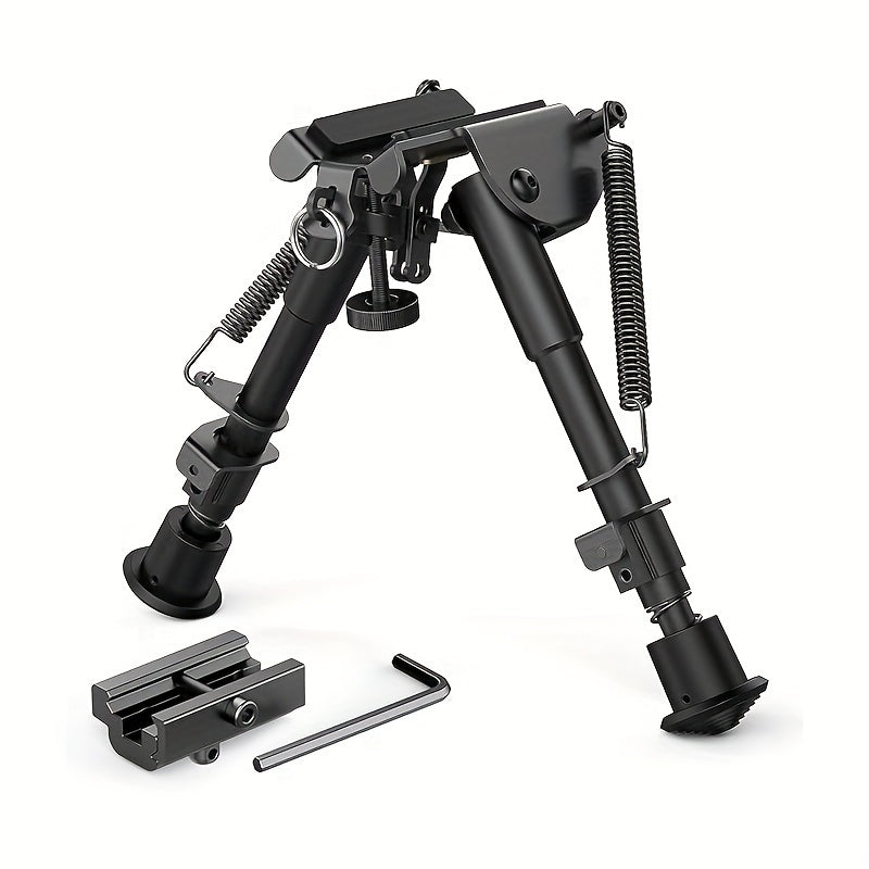 Lightweight Adjustable Rifle Bipod with Quick Release Adapter - Parry's Picks