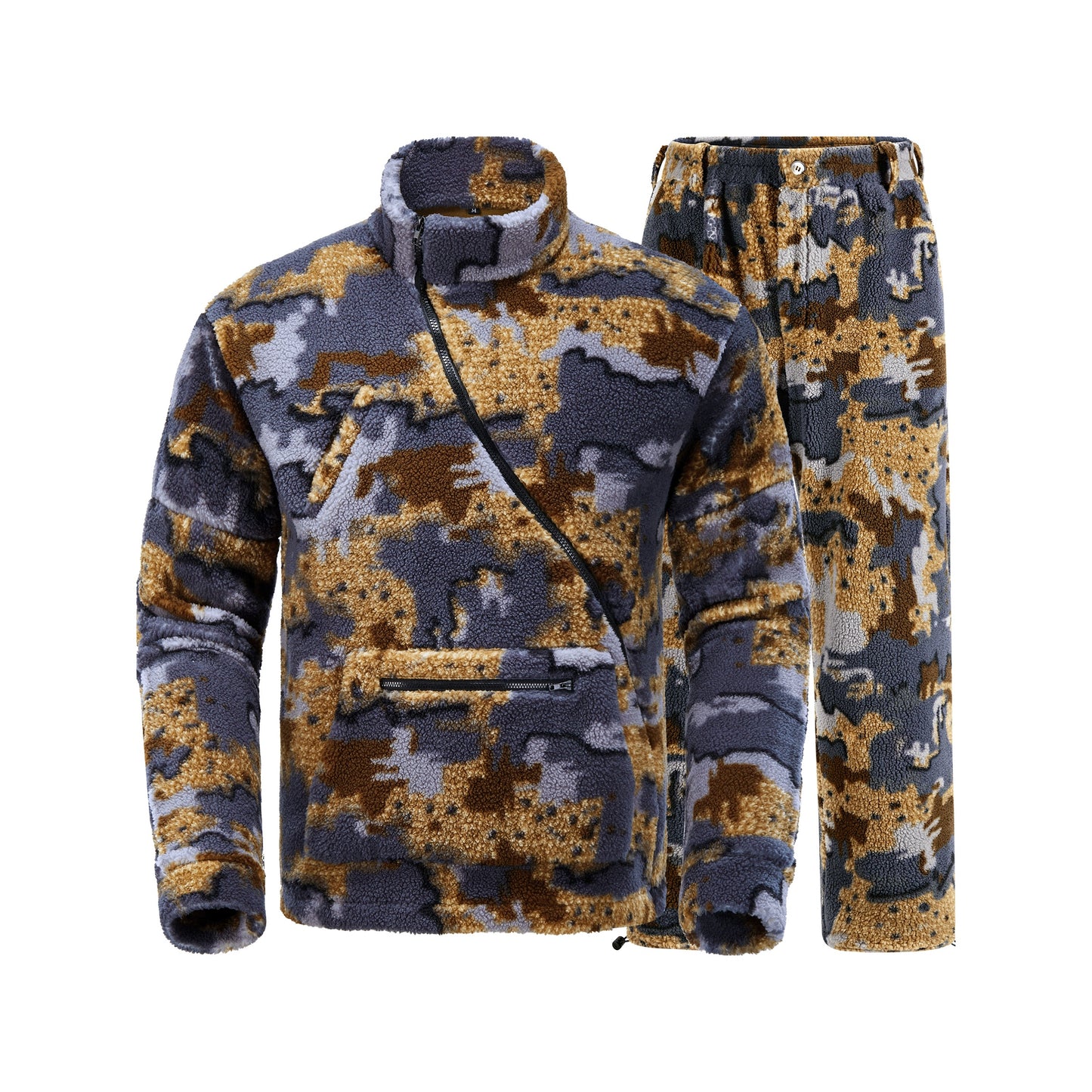 New View Quiet Whitetail Bow Hunting Gear Set Men Camo