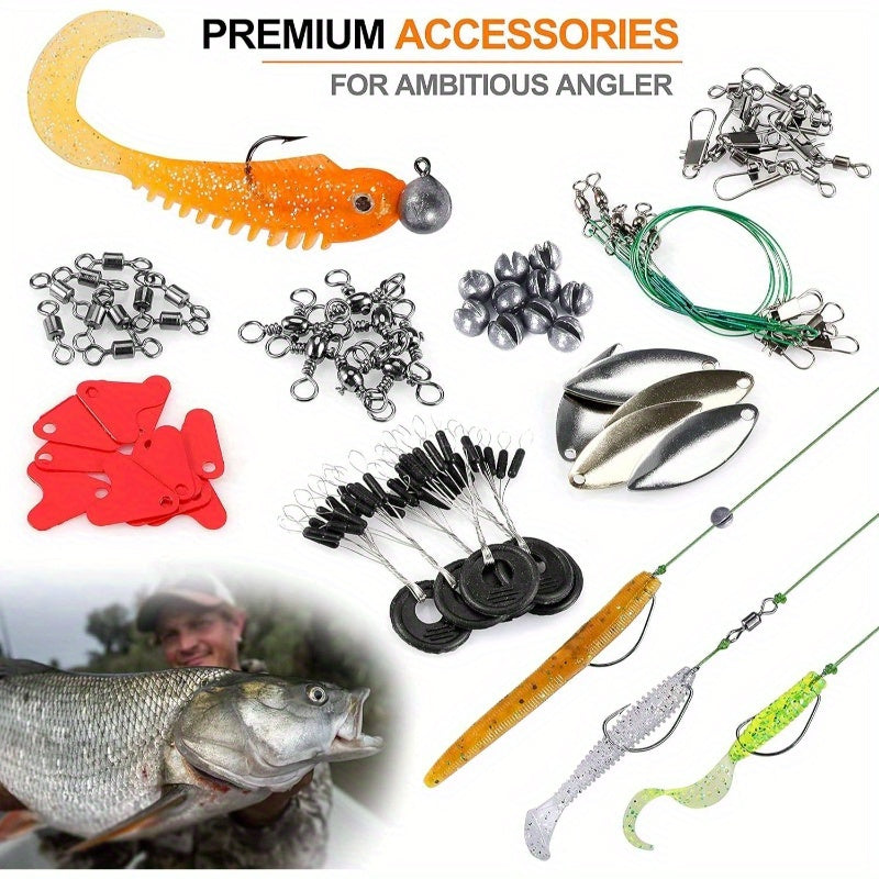 Heavy Duty Telescopic Fishing Rod And Reel Combo Kit