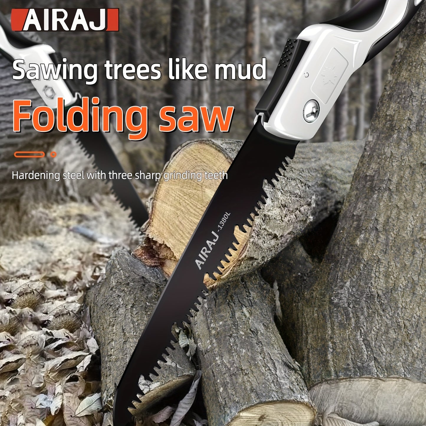 AirJA 3 Piece Portable Folding Saw Set for Outdoor Adventures - Parry's Picks
