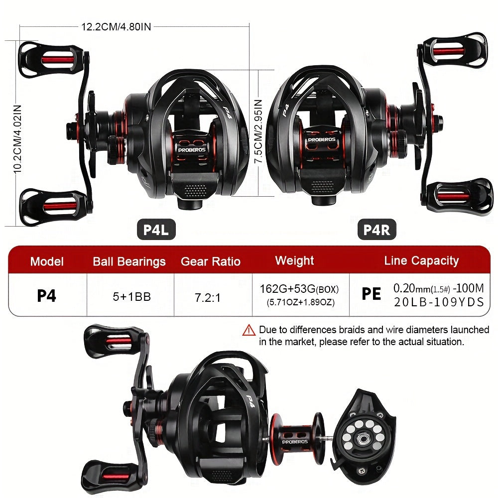 Ultra Light Baitcasting Reel for Freshwater and Saltwater Fishing - Parry's Picks