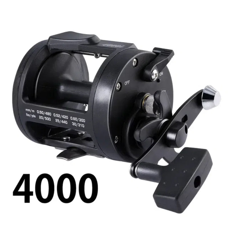Ambidextrous Baitcasting Reel for Trolling and Drum Fishing - Parry's Picks