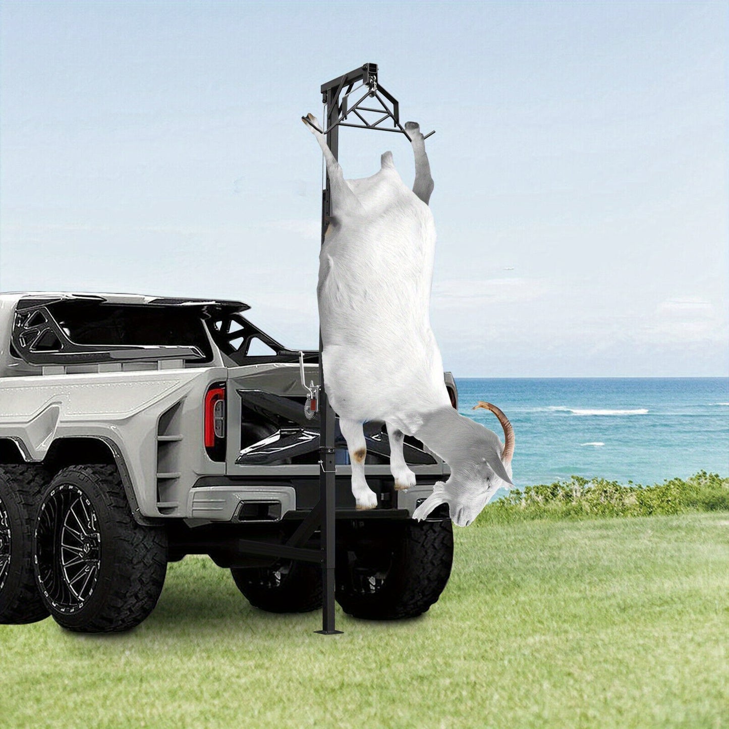 Easter Hitch Mounted Deer Hoist for Outdoor Lifting Solutions