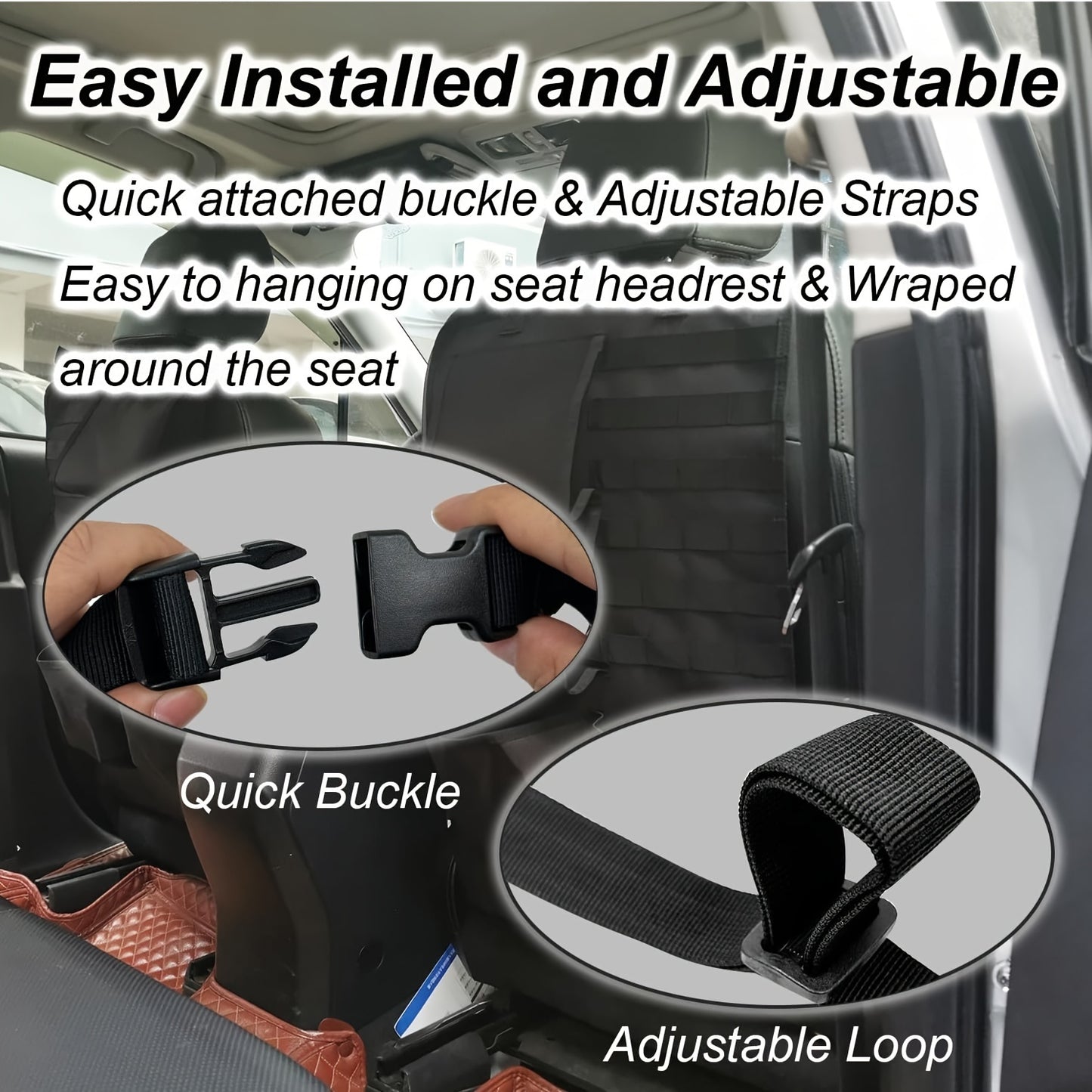 Automotive Gun Racks Vehicle Seat Back Organizer for Hunting - Parry's Picks