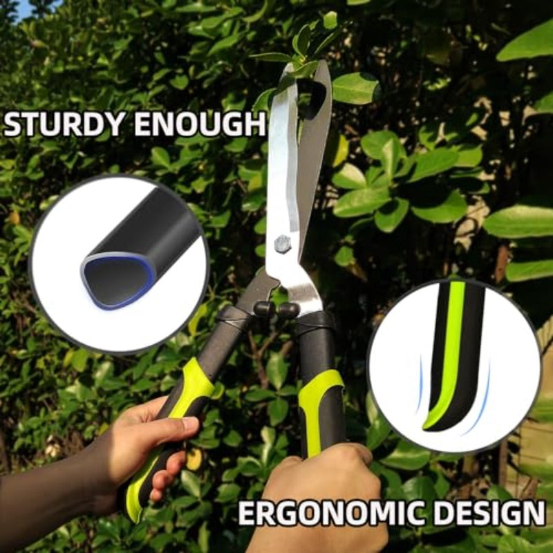 Heavy Duty Garden Loppers Hedge Clippers Pruners Combo
