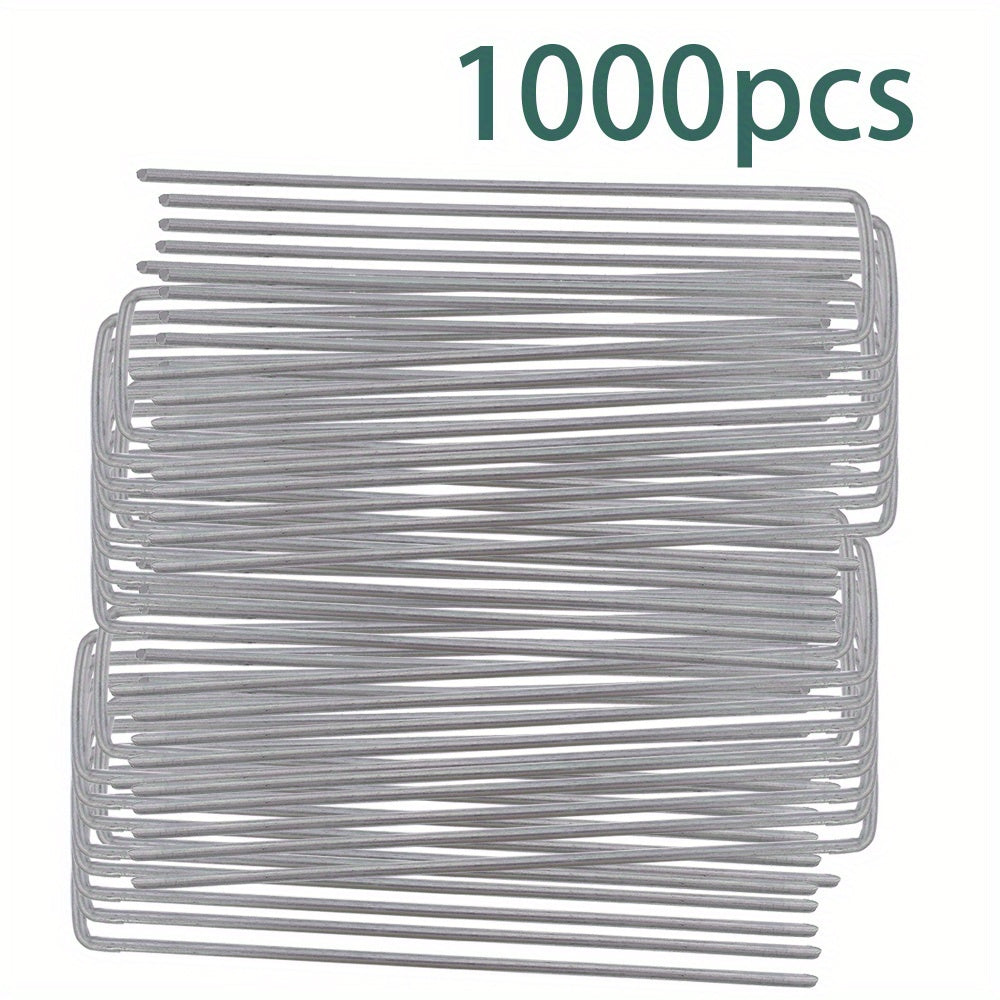 Galvanized Garden Staples for Securing Landscape Fabric and Covers - Parry's Picks