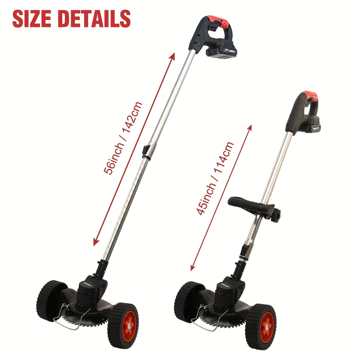 Cordless Electric Weed Wacker for Effortless Lawn Care