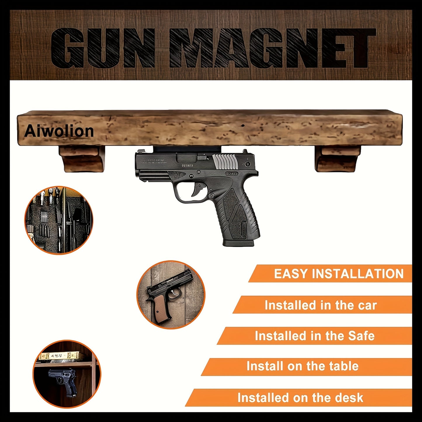 Versatile Gun Magnet Mounts for Secure Storage and Easy Access - Parry's Picks