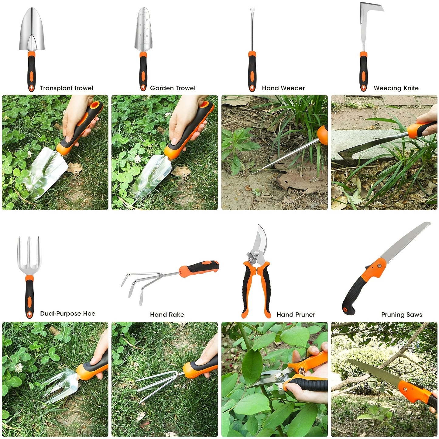 Gardening Tool Set With Pruning Shears And Storage Bag - Parry's Picks