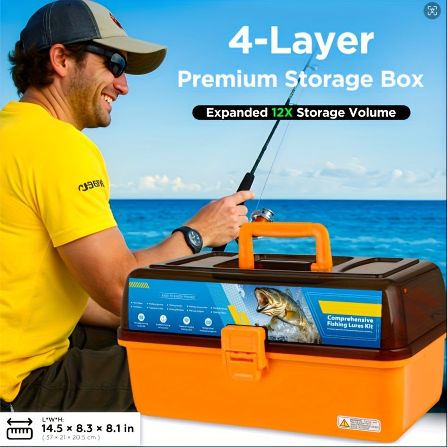 537 Pieces Ultimate Angler Gift Set With Tackle System