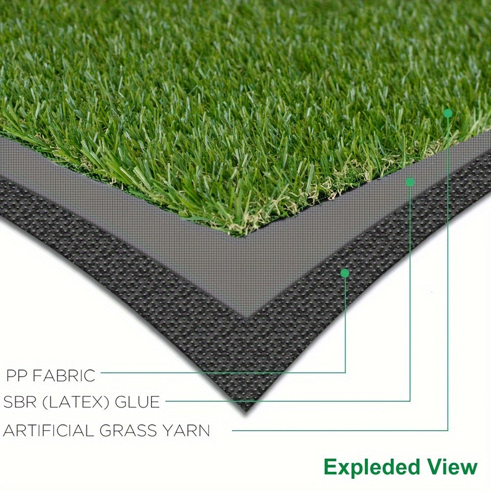 PETGROWD Artificial Grass Turf Realistic Outdoor Lawn Mat