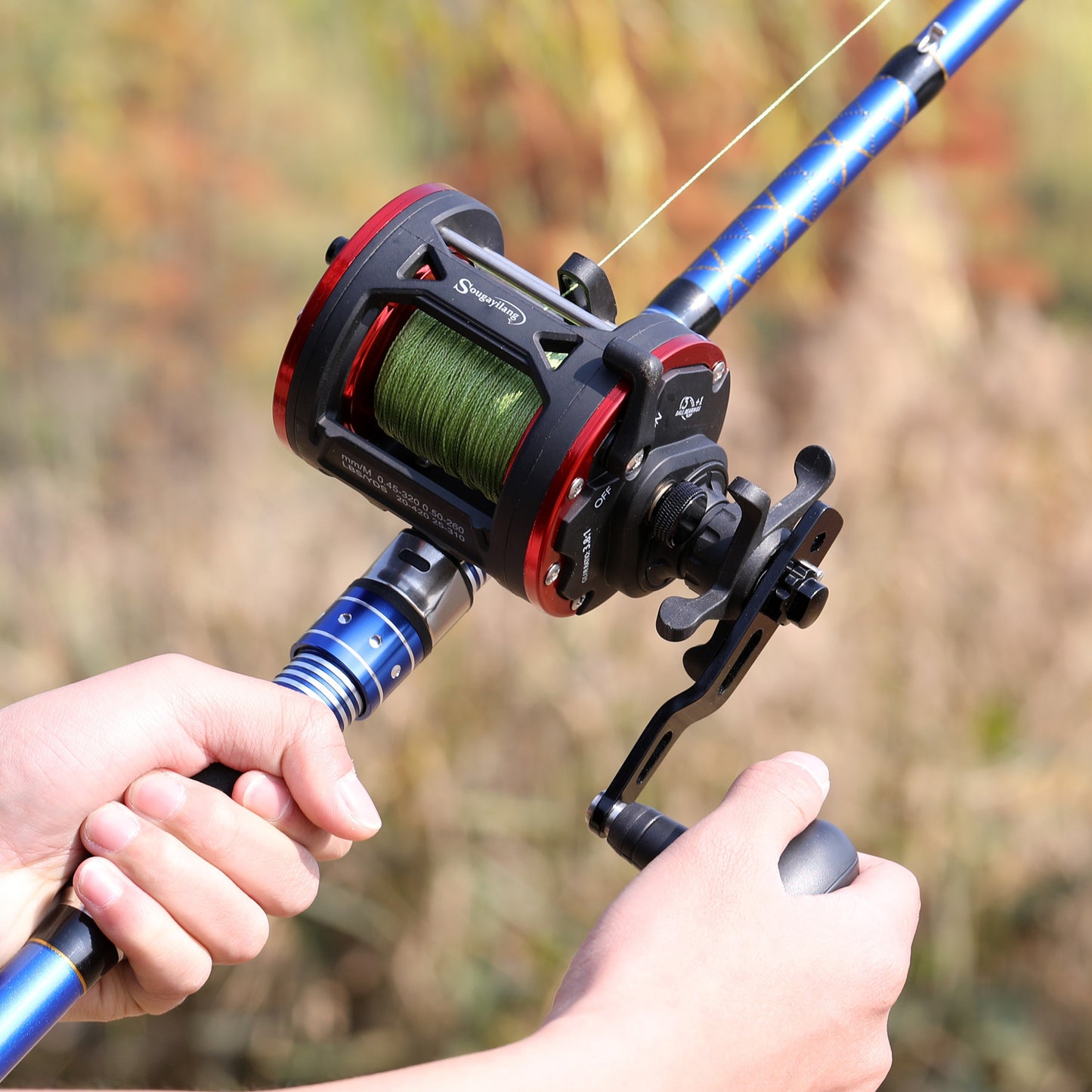 Ambidextrous Baitcasting Reel for Trolling and Drum Fishing - Parry's Picks