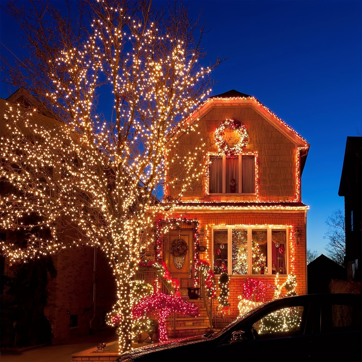Solar String Lights 400 LED Outdoor Fairy Lights for Decor - Parry's Picks