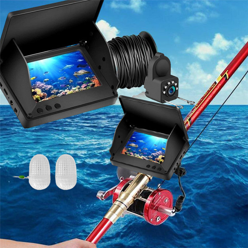 XHJ Outdoor Fish Finder With 4.3 Inch IPS Screen Camera