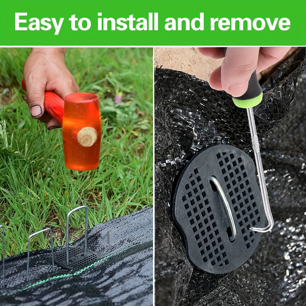 Galvanized Landscape Staples for Secure Gardening and Yard Projects - Parry's Picks