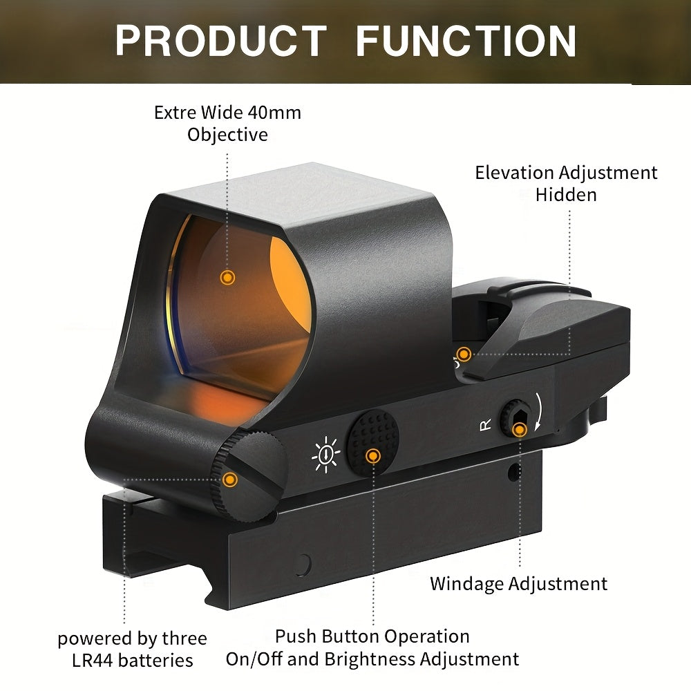 Tactical Holographic Red Dot Sight For Quick Target Acquisition - Parry's Picks