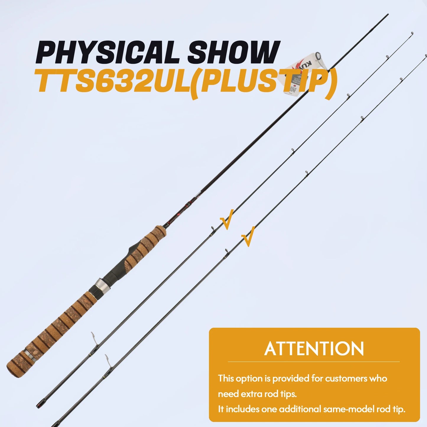 Kuying Carbon Lure Rod For Casting And Spinning Fishing