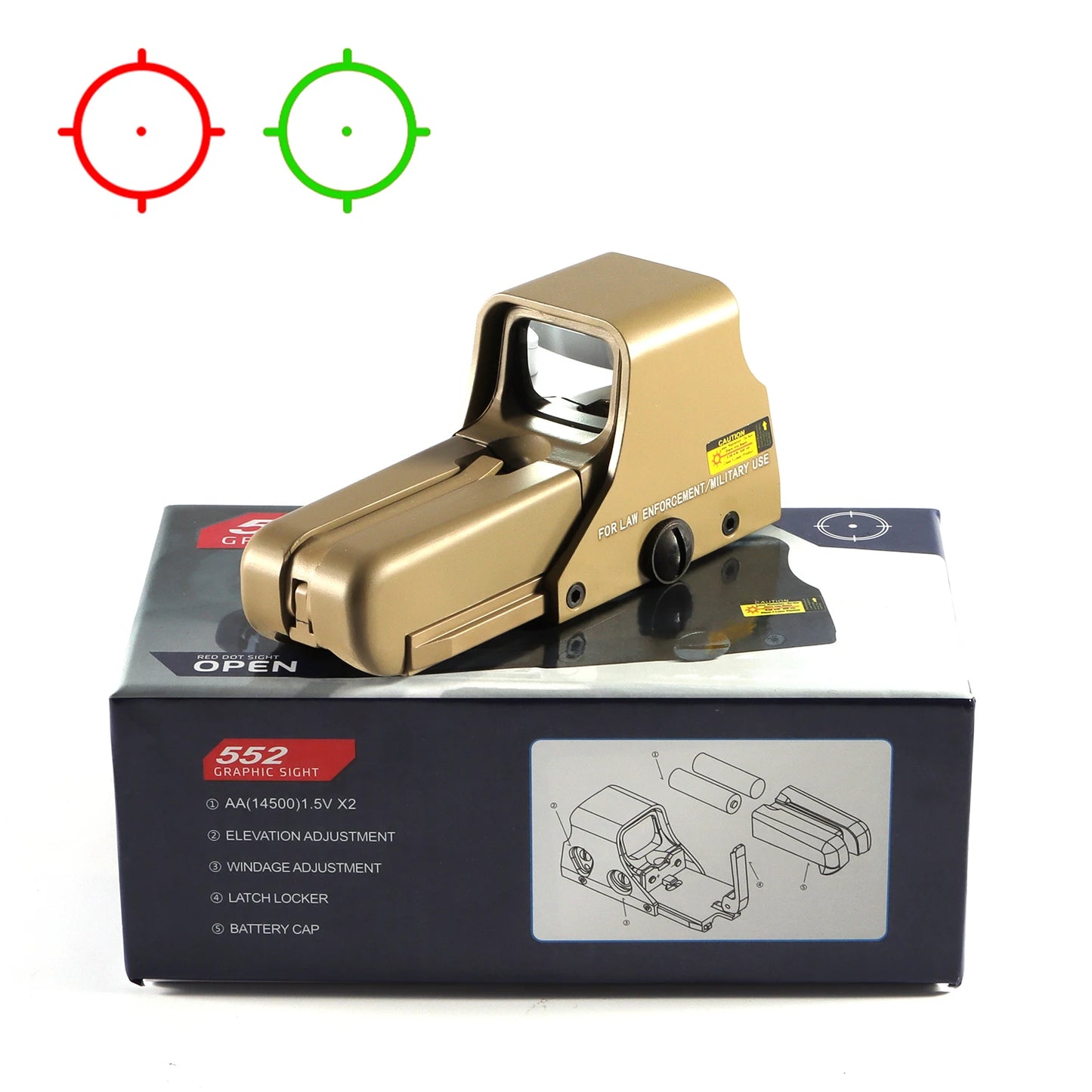 Bestsight Holographic Reflex Dot Sight For 20mm Mount