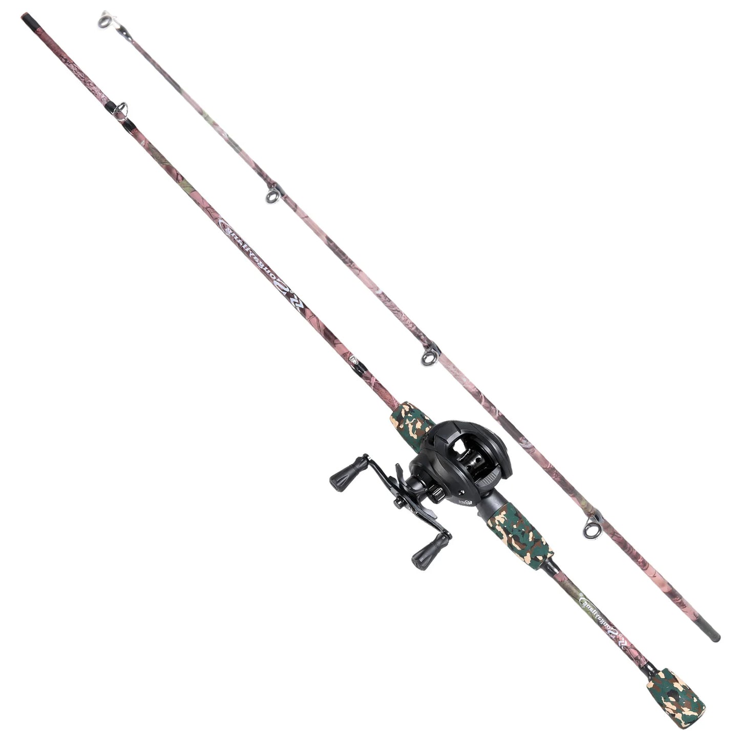 Sougayilang Baitcasting Rod and Reel Combo Set for Bass