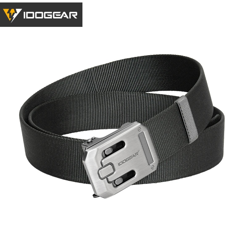 IDOGEAR Tactical Ratchet Belt 1000D Nylon Quick Release Buckle