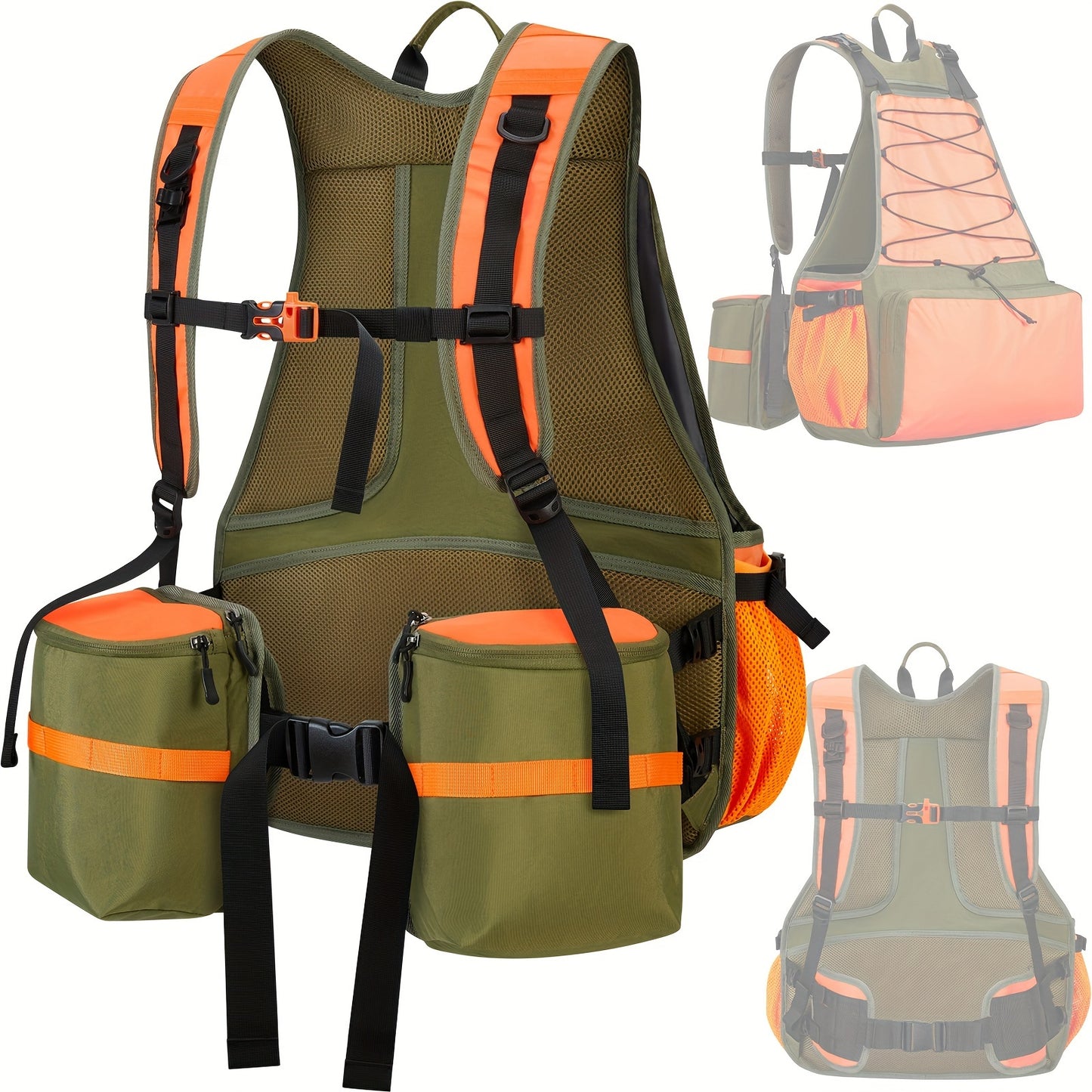 Upland Hunting Vest For Men With Game Pouch And Straps - Parry's Picks