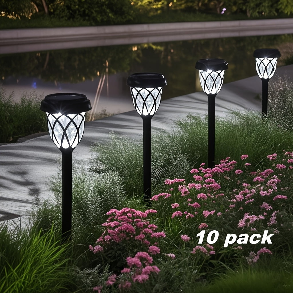 Solar LED Garden Stake Lights for Outdoor Landscape Decor - Parry's Picks