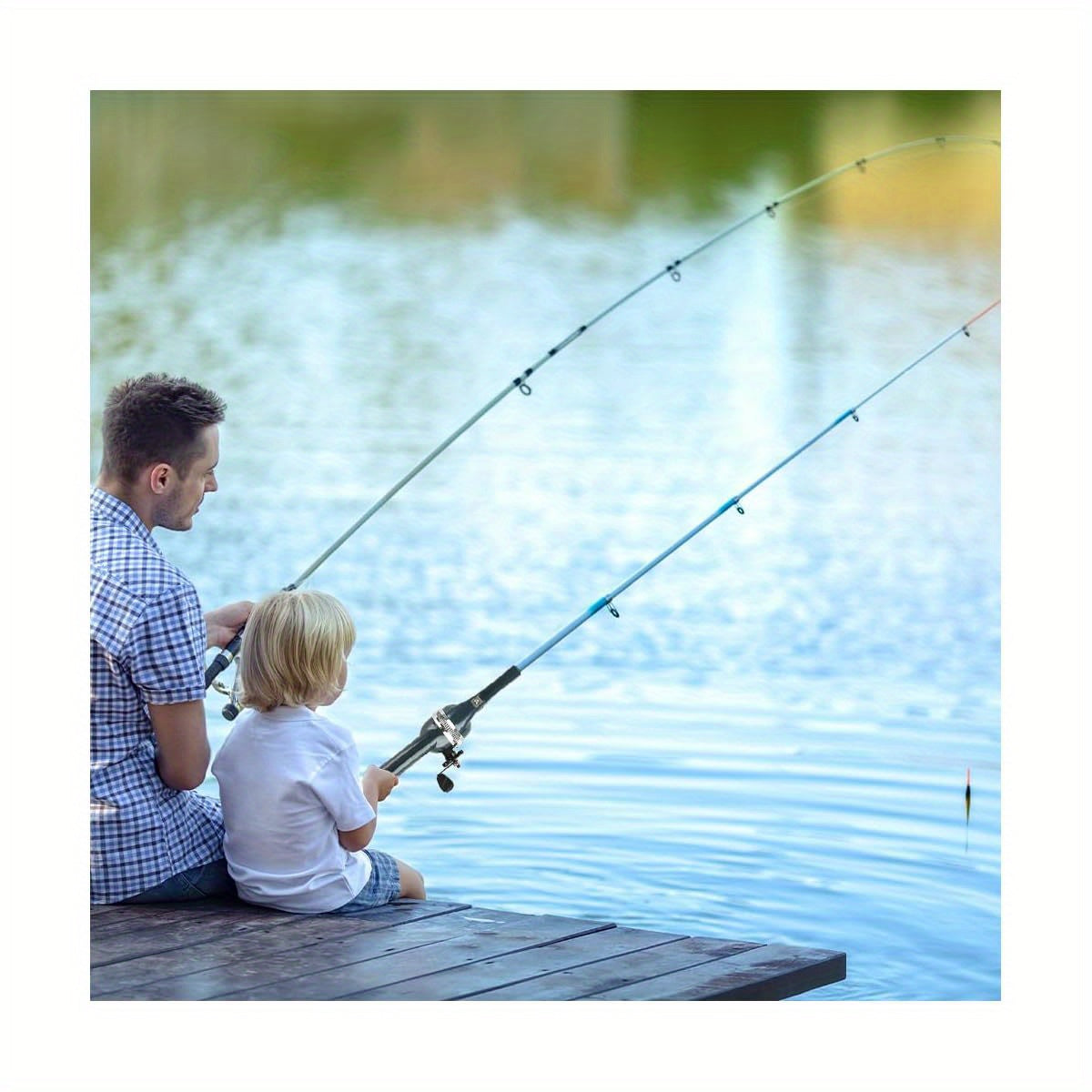 Telescopic Fishing Rod and Reel Combo Portable for Travel
