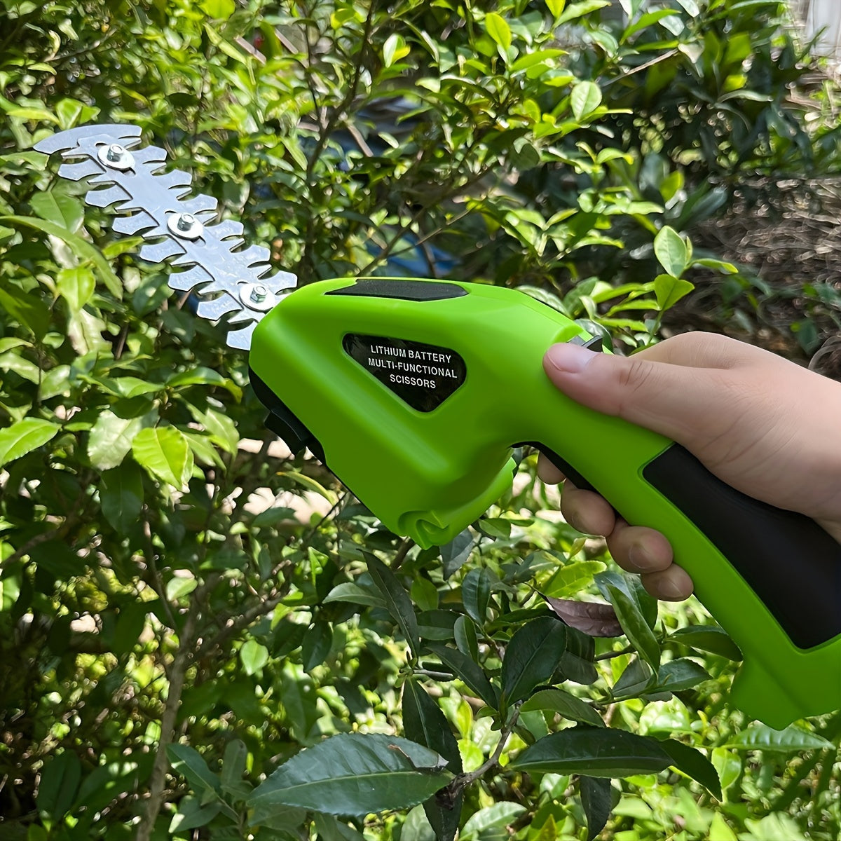 Cordless Electric Grass Shear And Hedge Trimmer For Garden - Parry's Picks