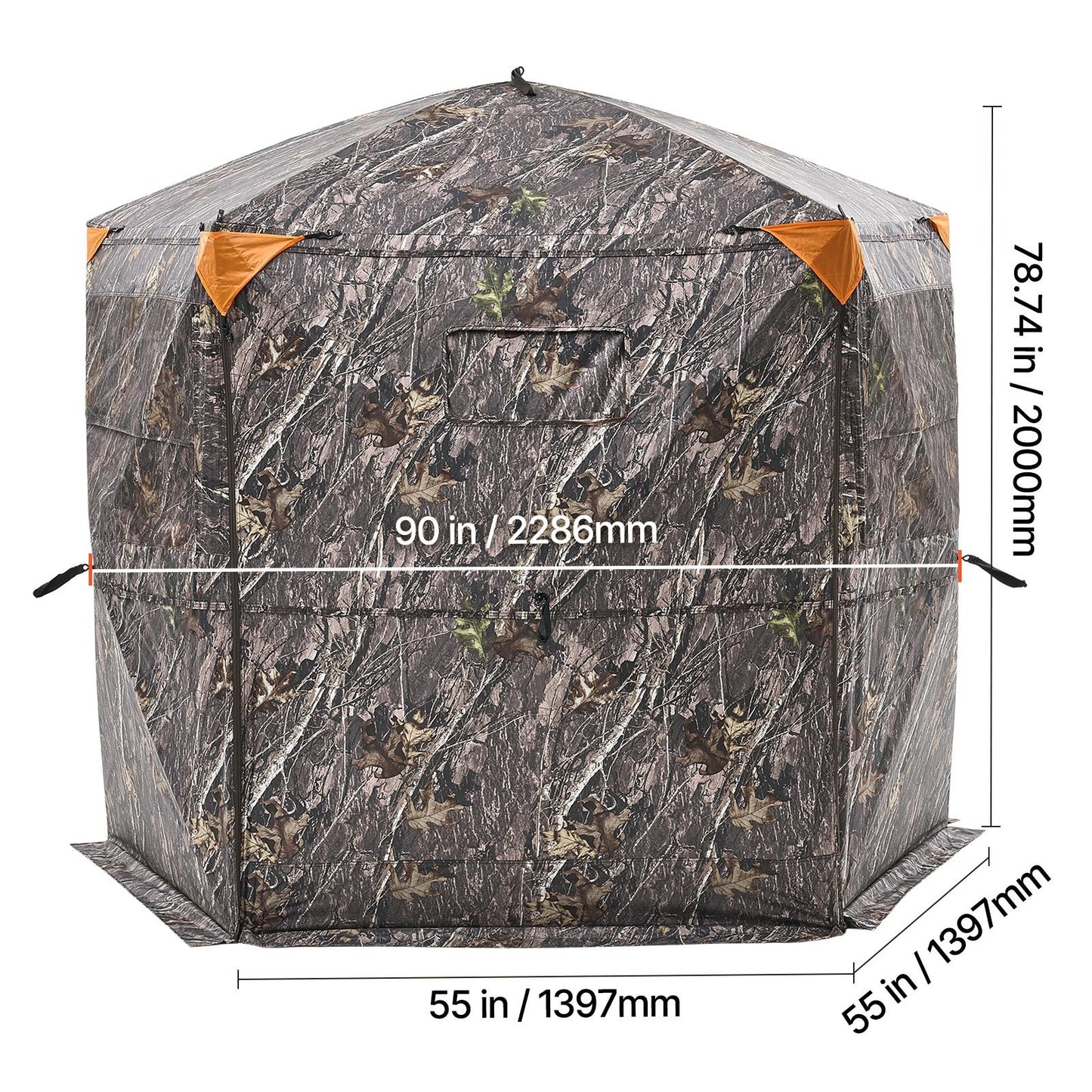VEVOR Portable Hunting Blind With Carrying Bag Deer Duck