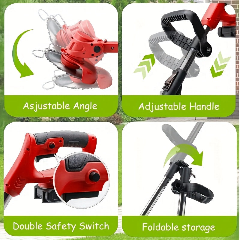 Cordless Electric Lawn Mower for Effortless Yard Maintenance