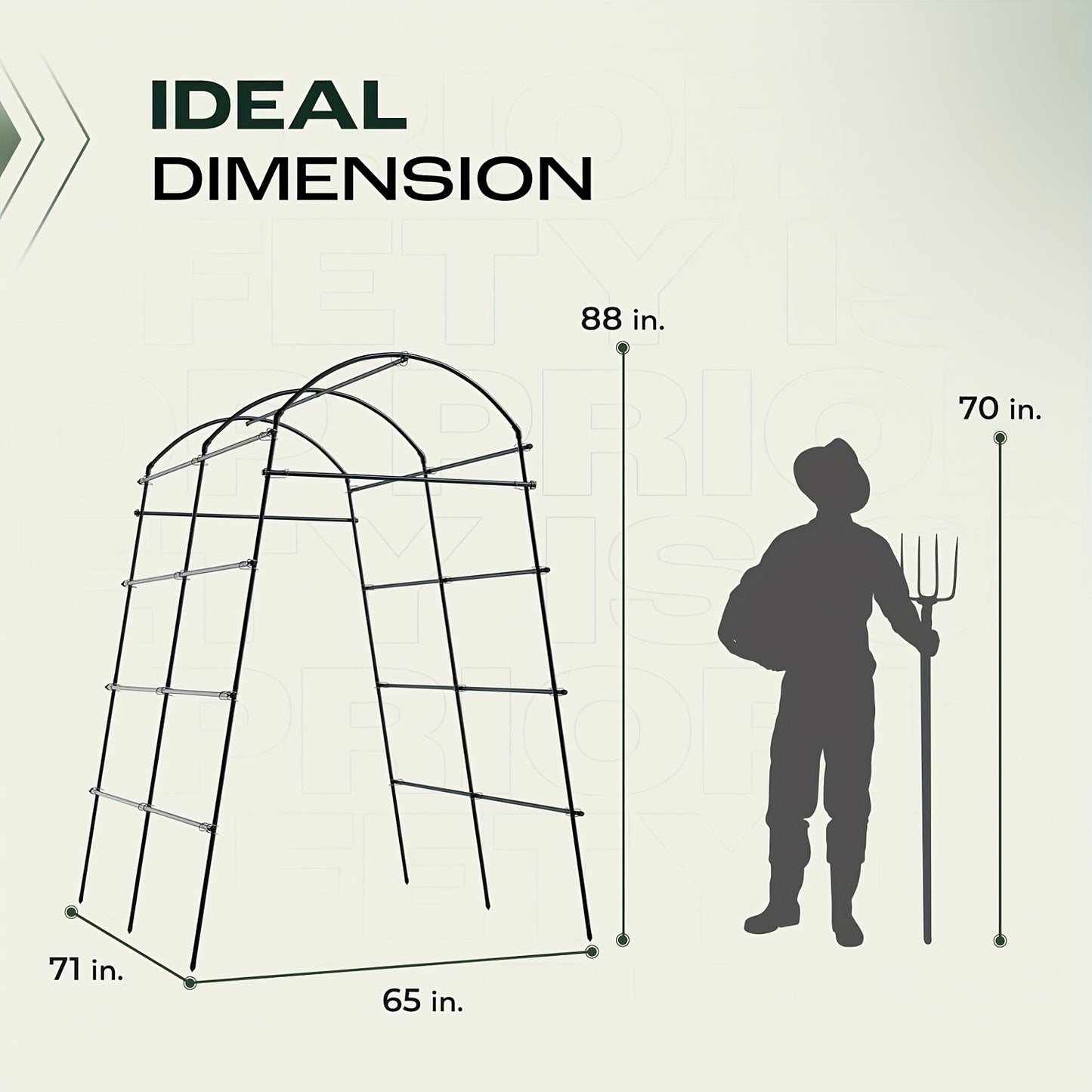 Garden Arch Trellis for Climbing Plants and Vines - Parry's Picks