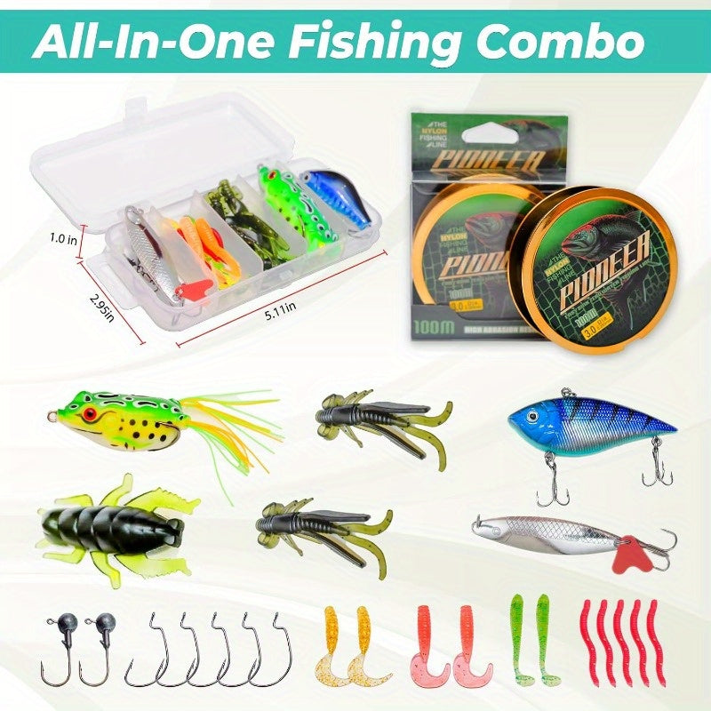 Telescopic Fishing Rod and Reel Combo Two Pack Travel Kit