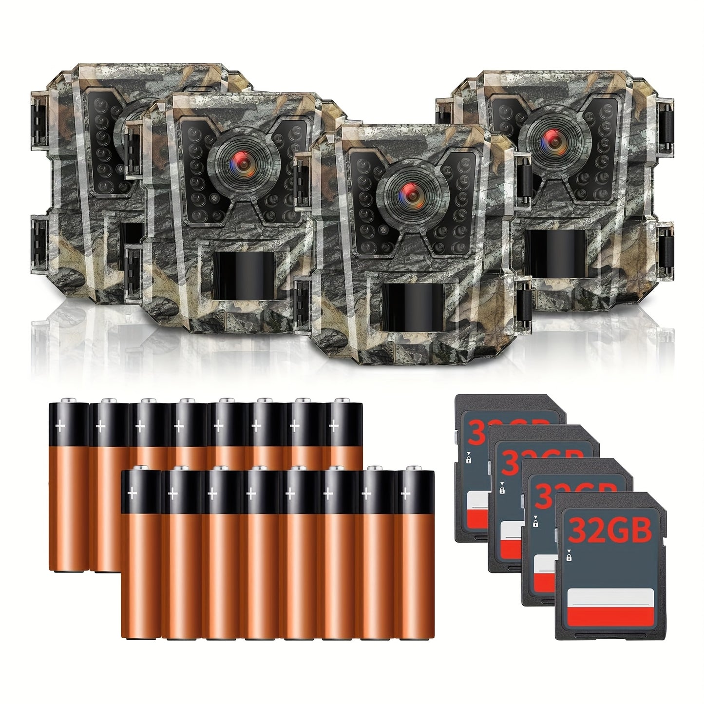 Mini Trail Camera 24MP Night Vision Motion Activated Cam