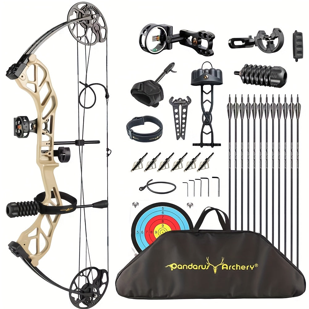 Pandarus Compound Bow for Adults and Teens Adjustable Draw