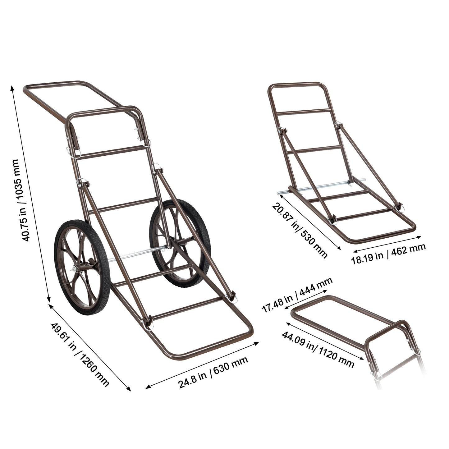 VEVOR Folding Deer Cart for Easy Game Hauling and Transport