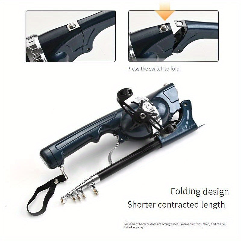 Portable Folding Fishing Rod and 21 Piece Combo Set - Parry's Picks