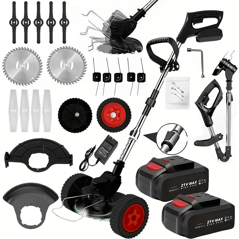 Cordless Electric Lawn Mower for Effortless Yard Maintenance